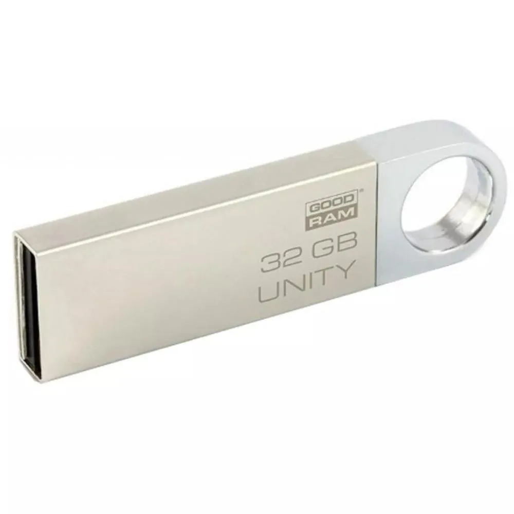 USB-Флешка USB 2.0 32GB Goodram UUN2 (Unity) Silver (UUN2-0320S0R11)