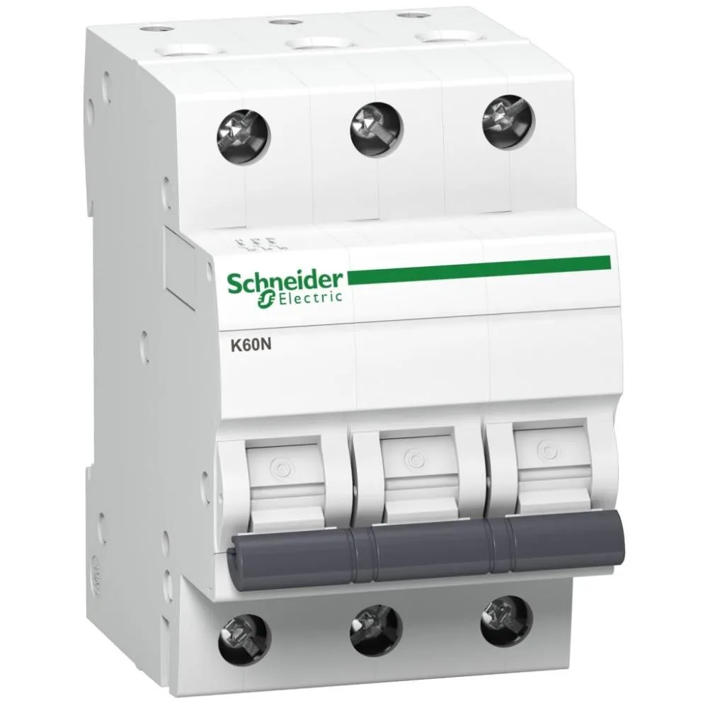 Schneider Electric Acti9 K60N, 3P, 25A, B, 6kA (A9K01325)