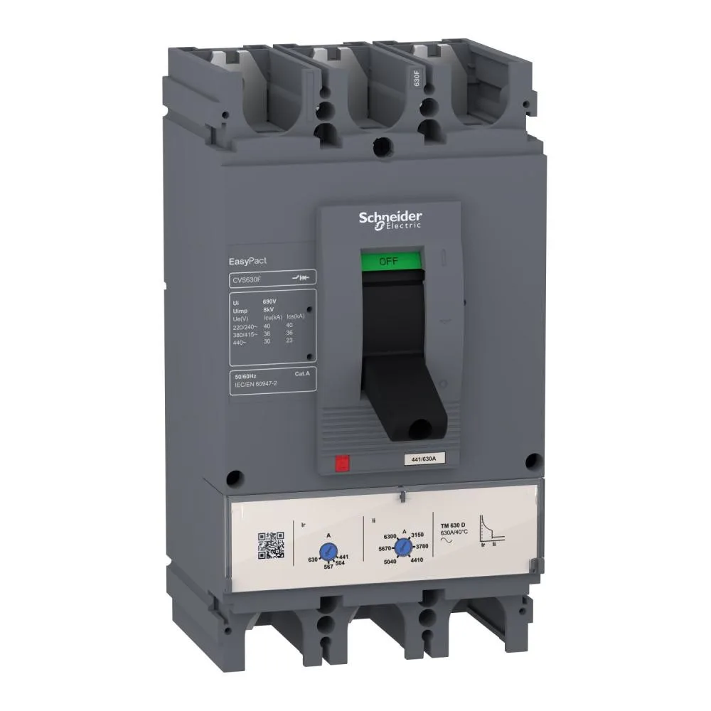 Schneider Electric EasyPact CVS400F TM400D 3P3D (LV540306)