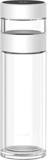 Заварювальний термос з дисплеєм Xiaomi QUANGE Intelligent Tea Separator Cup White (SJ020501)
