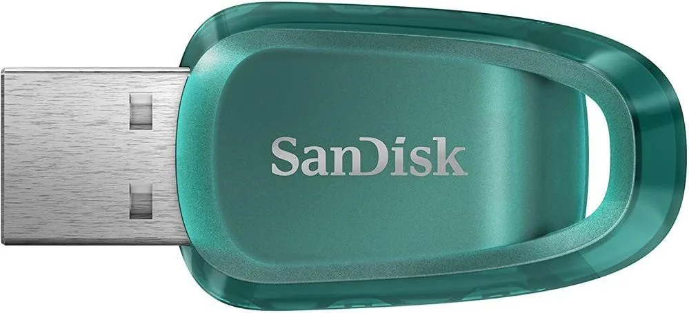 Накопичувач SanDisk 128GB USB 3.2 Type-A Ultra Eco Зелений (SDCZ96-128G-G46)