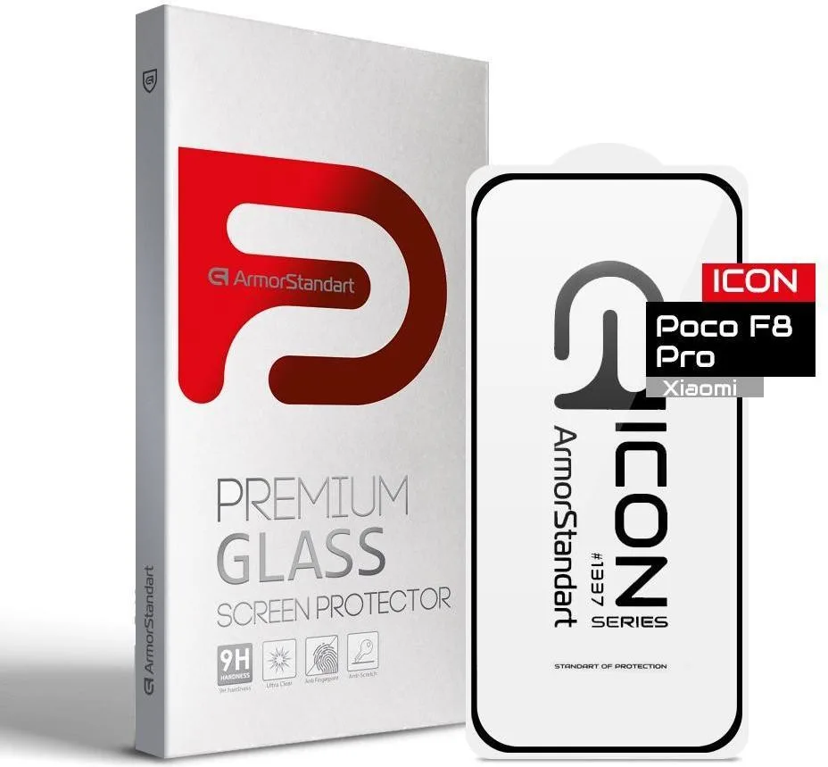 Захисне скло ArmorStandart Icon для Xiaomi Poco F8 Pro (ARM89245)