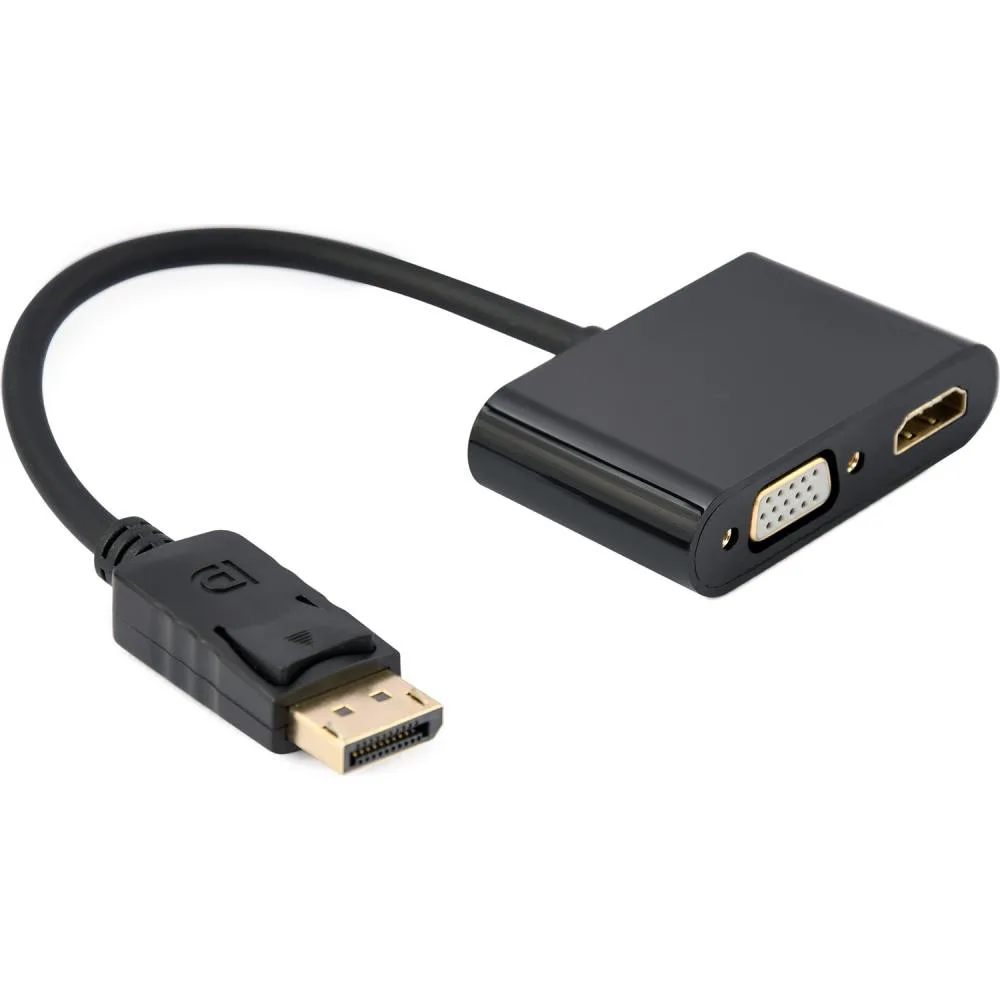 Cablexpert DisplayPort - HDMI/VGA (A-DPM-HDMIFVGAF-01)