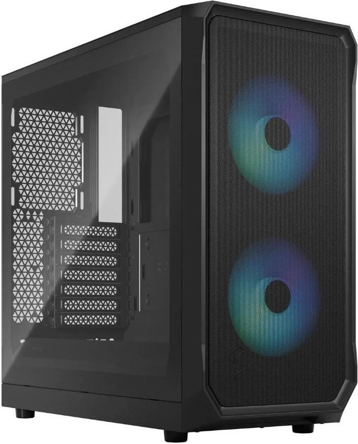 Корпус Fractal Design Focus 2 Black TG Clear Tint (FD-C-FOC2A-01)