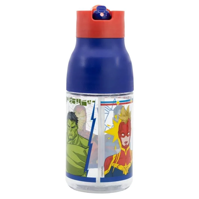 Пляшка для води дитяча 420 мл Stor Avengers (74135) (M-74135)