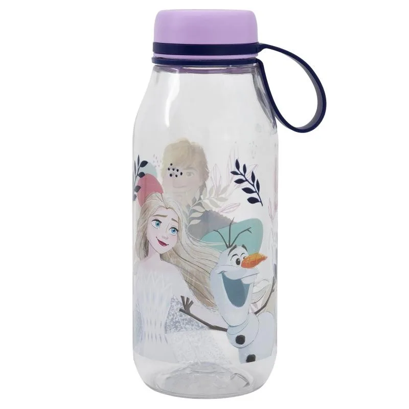 Пляшка для води із силіконовою ручкою 460 мл Stor Frozen (74282) (M-74282)