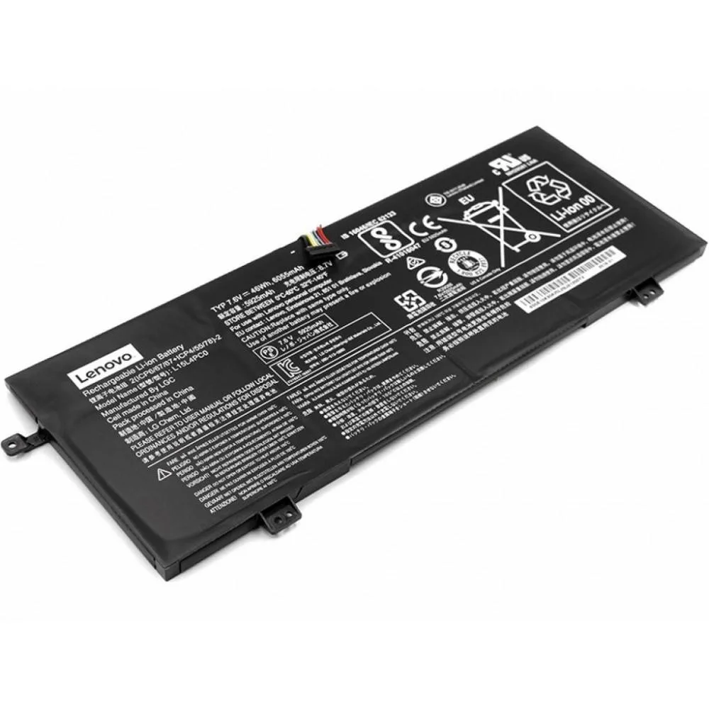 Акумулятор для ноутбуків LENOVO IdeaPad 710S-13ISK (L15M4PC0) 7.6V 46Wh (original) (NB480753)