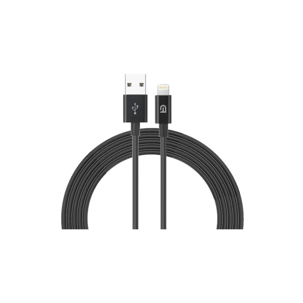 Кабель ArmorStandart AMD818BL Lightning to USB Cable 1.2m Black (ARM64373)