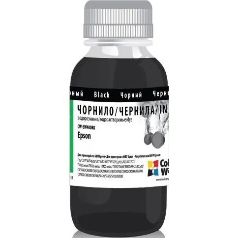 Чорнило ColorWay Epson SC 67/87/79 CX3xxx-6xxx Black (CW-EW400BK01)
