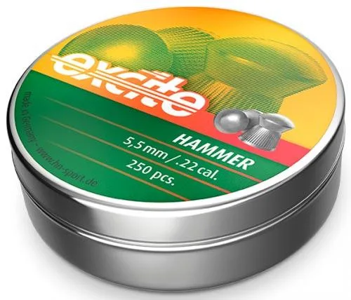 Пули пневматические H&N Excite Hammer 5,5 мм 0,94г 250шт/уп (93115500003)