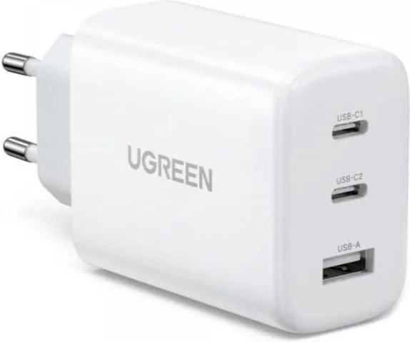 UGREEN CD275 65W Wall Charger White (90496)
