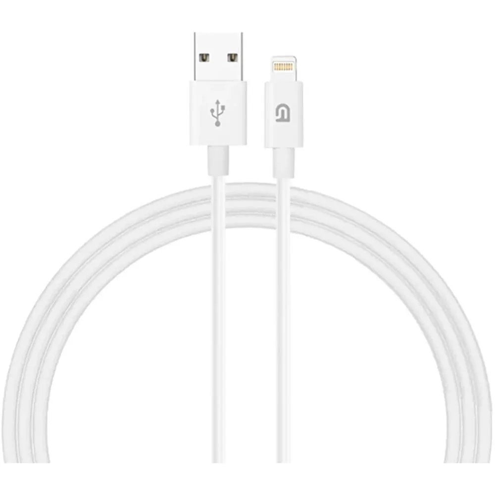 Кабель ArmorStandart AMD818L Lightning to USB Cable 1.2m White (ARM64302)