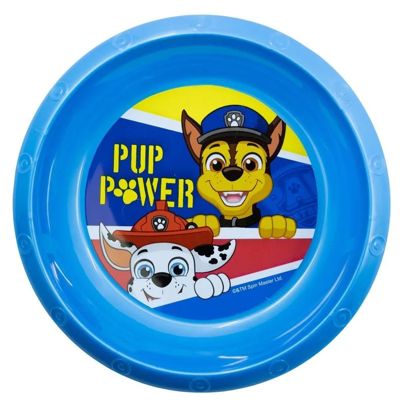 Тарілка дитяча пластикова 16,7х16,7х3,3 см Stor Paw Patrol (74611) (M-74611)