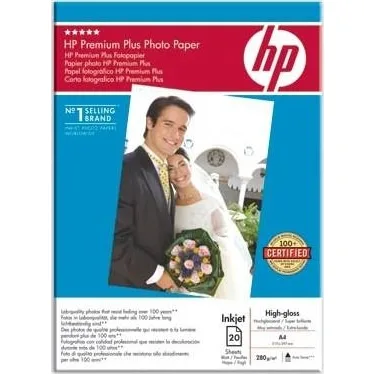 Фотобумага HP A4 Premium Plus Photo Paper high-gloss 20л (C6832HF)