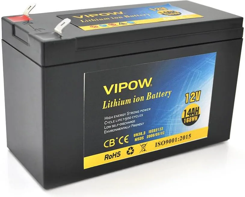 Vipow 12V 14Ah Li-ion 18650, (3S7P) (VP-12140LI)