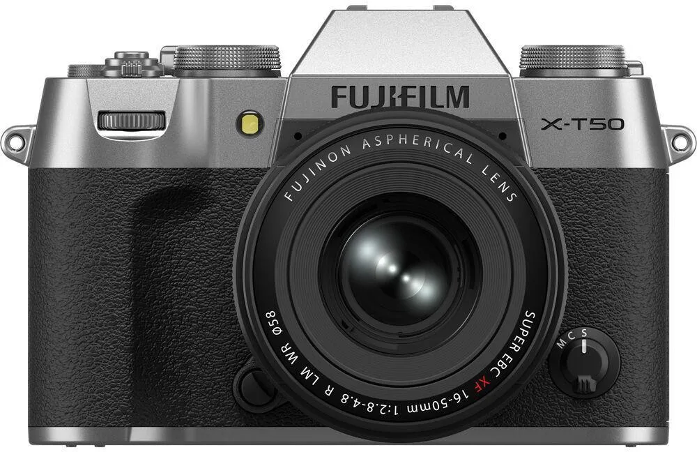 Цифр. фотокамера Fujifilm X-T50 + XF16-50mmF2.8-4.8 R LM WR Kit Silver (16828569)
