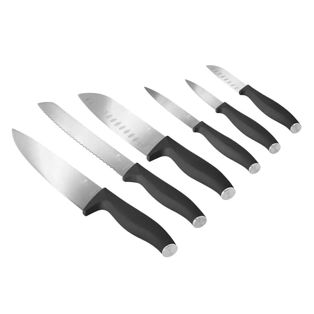 Набір ножів 6 предметів Berlinger Haus Anthracite Collection (BH-2947) (M-BH-2947)