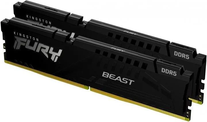 Модуль пам’яті Kingston Fury Beast 32GB (2x16) DDR5 6000 MHz AMD EXPO (KF560C36BBEK2-32)