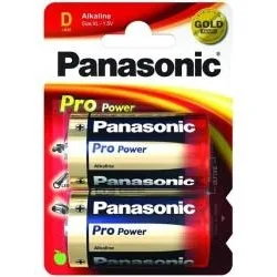 Батарейка Panasonic PRO POWER D BLI 2 ALKALINE (LR20XEG/2BP)