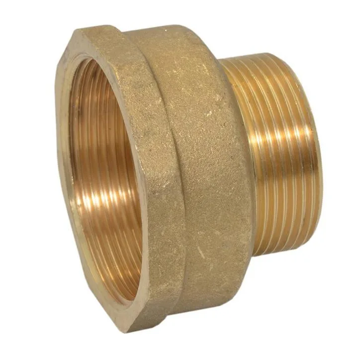 Перехідник латунний під ключ FP Pattaroni Ø1 1/2"M х 2"F ЗВ (F272R012)