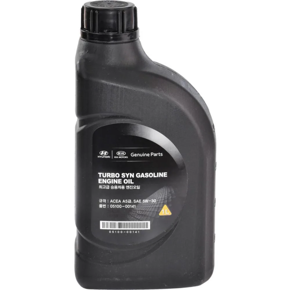 Масло моторное синтетическое Hyundai/Kia "Turbo SYN Gasoline 5W-30" 1л (0510000141)
