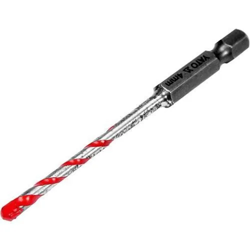 Свердло універсальне YATO YT-44781 YG6X 4 X 85/30 мм HEX-1/4"