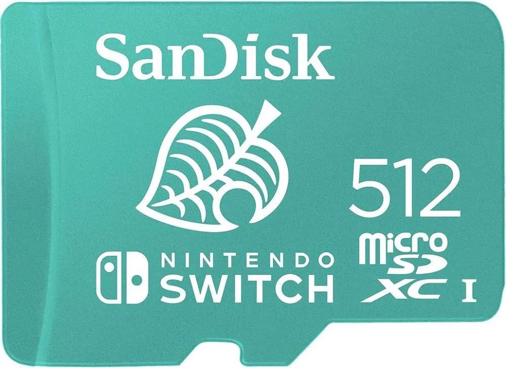 Карта пам'яті SanDisk 512 GB microSDXC for Nintendo Switch (SDSQXAO-512G-GNCZN)