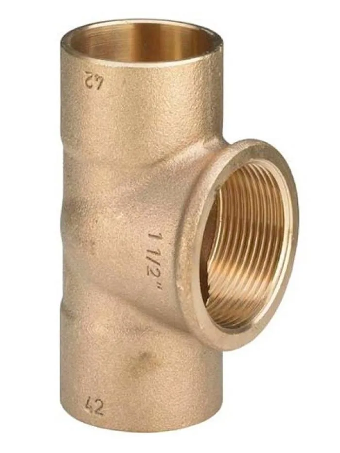 Трійник Viega Ø18 х 3/4"В х 18 (бронза) 94130g (157999)