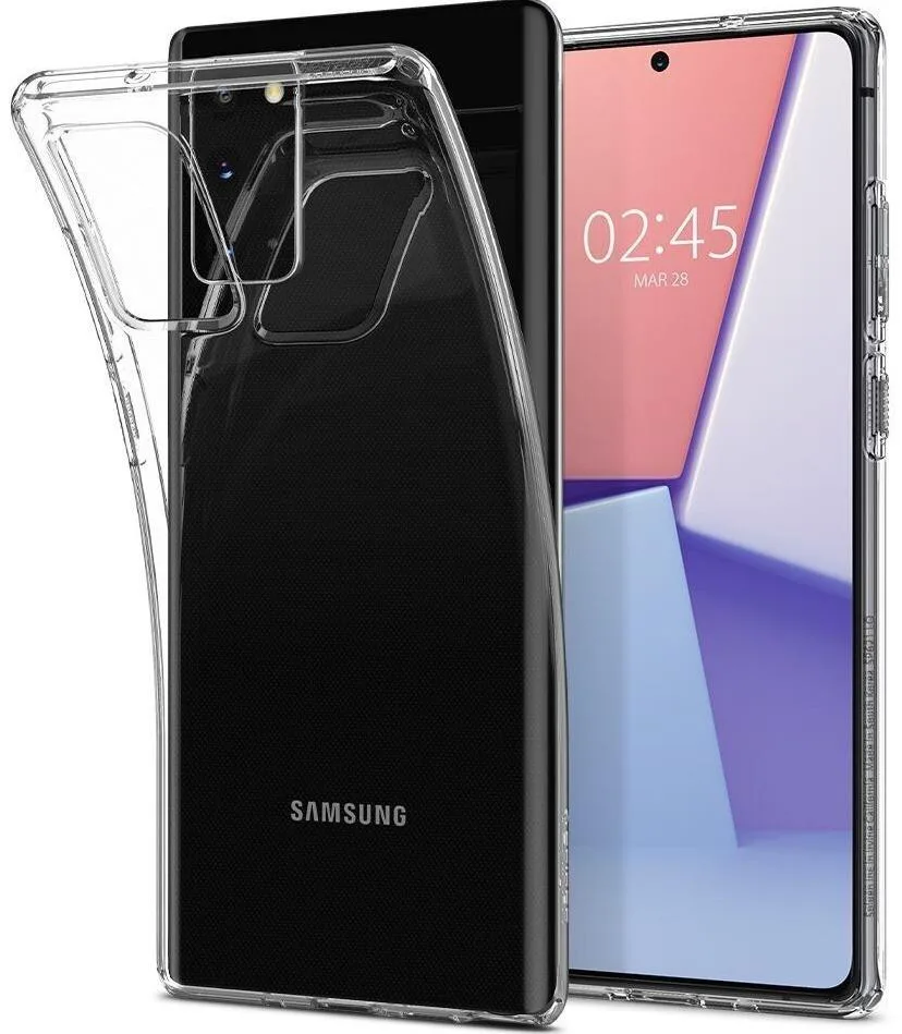 Чохол Spigen Crystal Flex Samsung Note 20 (N980) Crystal Clear (ACS01369)