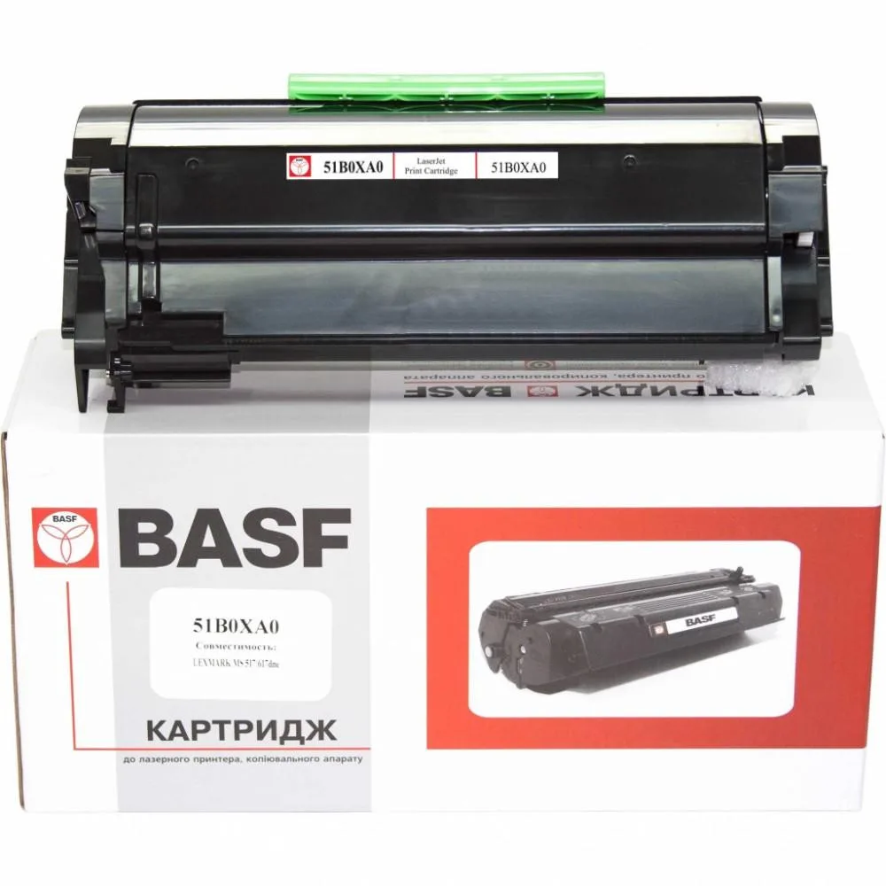 Картридж тонер BASF для Lexmark MS517/617dne 51B0XA0 Black (BASF-KT-51B0XA0)