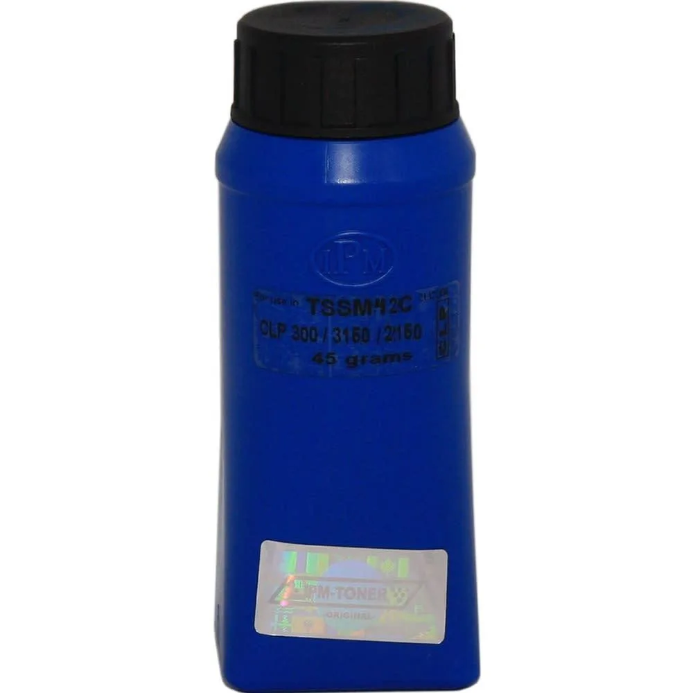 Тонер IPM для Samsung CLP-300/310, CLX-2160/3160 бутыль 48г Cyan (TSSM42)