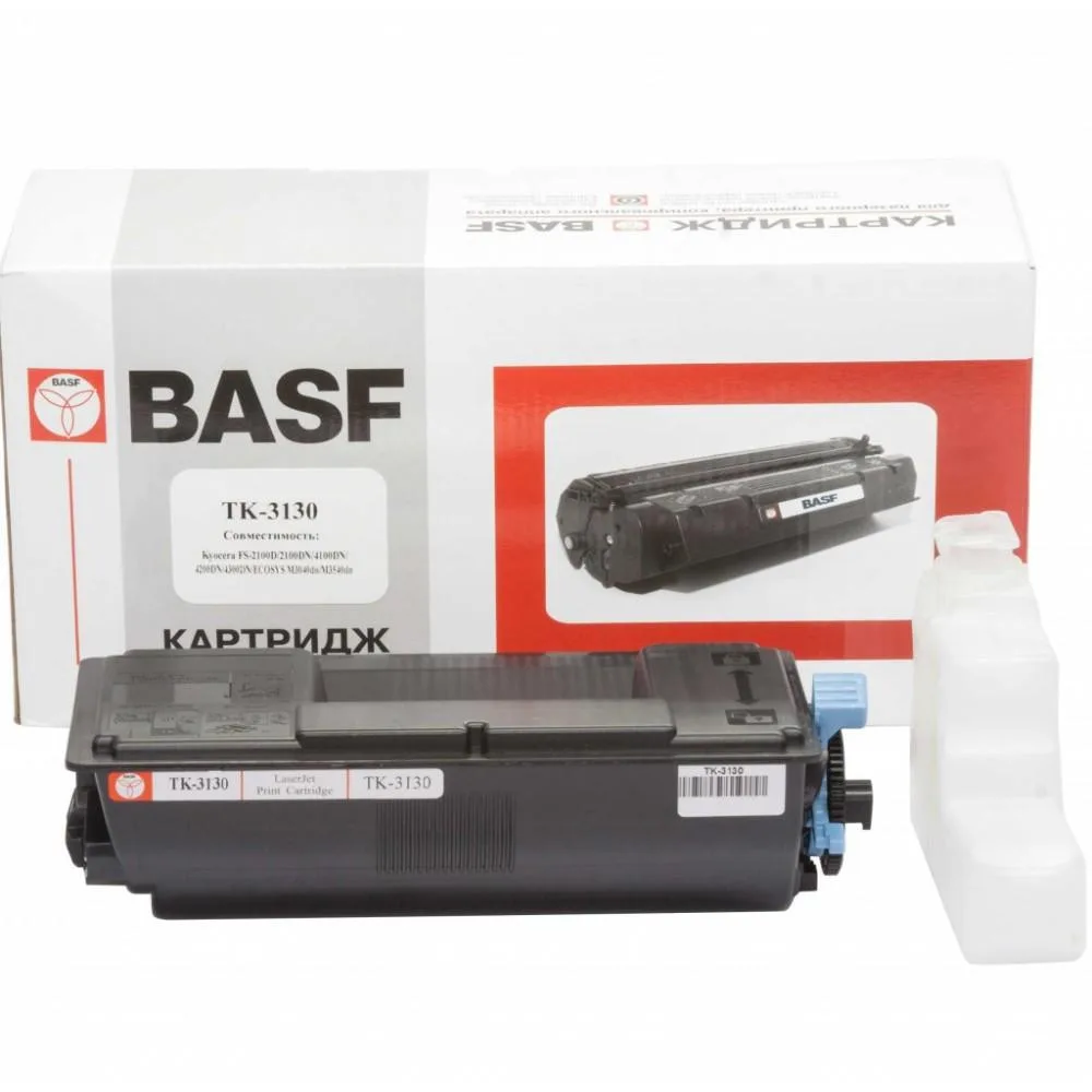 Туба с тонером BASF для Kyocera Mita FS-4200DN/4300DN TK-3130 Black ( 15500 коп.) (BASF-KT-TK3130)