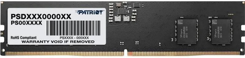 Модуль пам’яті PATRIOT SIGNATURE LINE 16GB (1x16) DDR5 5600 MHz (PSD516G560081)