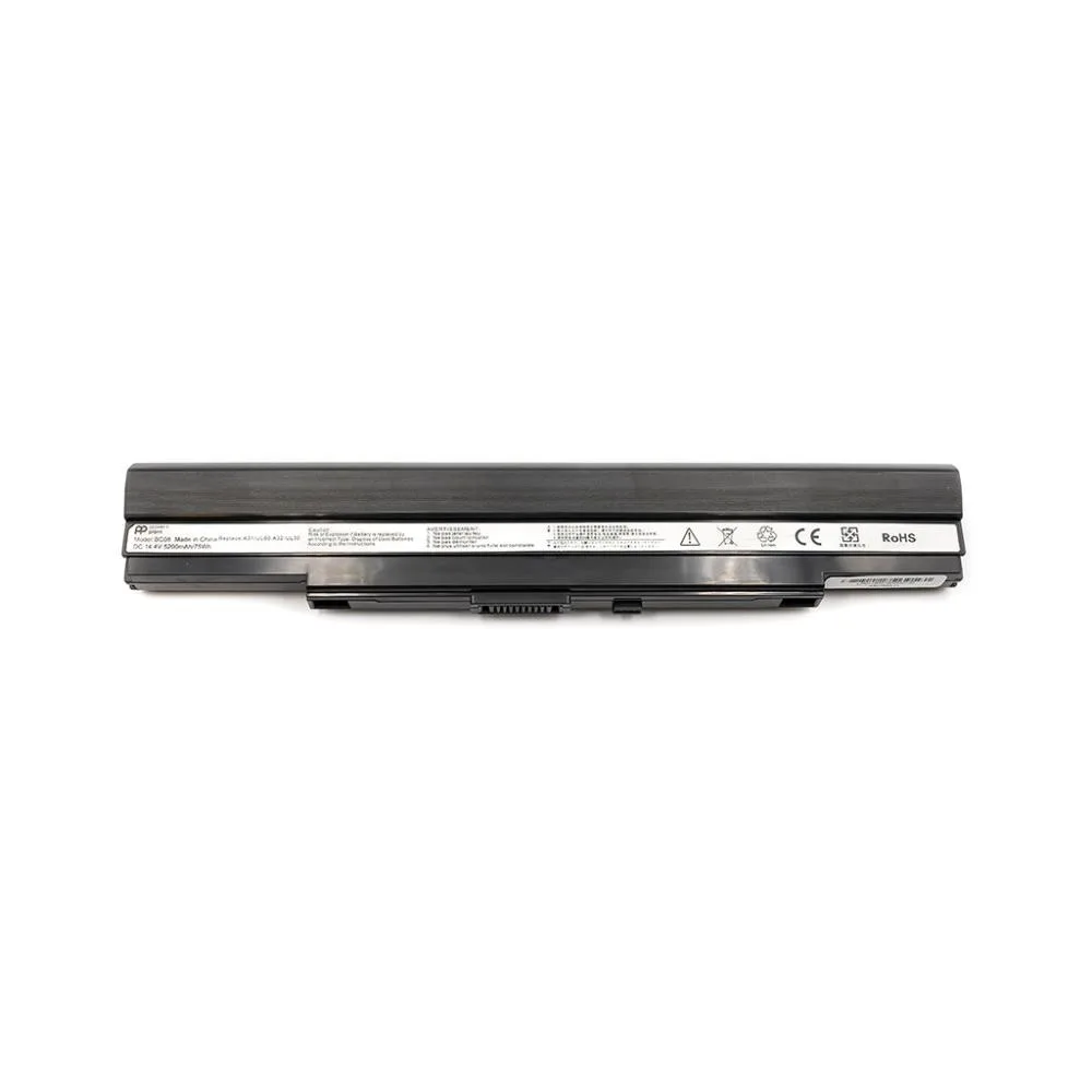 Акумулятор для ноутбуків ASUS U30 Series (A31-UL30, ASU300LH) 14.4V 5200mAh