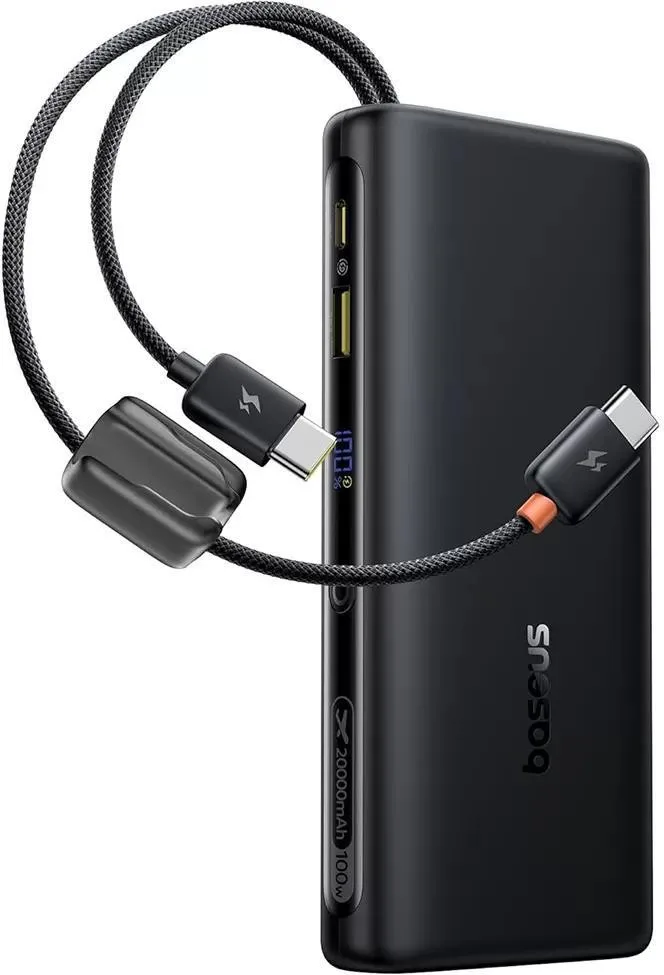 Зовнішній акумулятор (павербанк) Baseus EnerFill FC41 20000mAh 100W Black (E0028N03)
