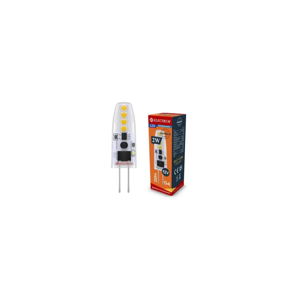 Лампочка Electrum 2W Si LC- 6 G4 4000K (A-LC-0908)