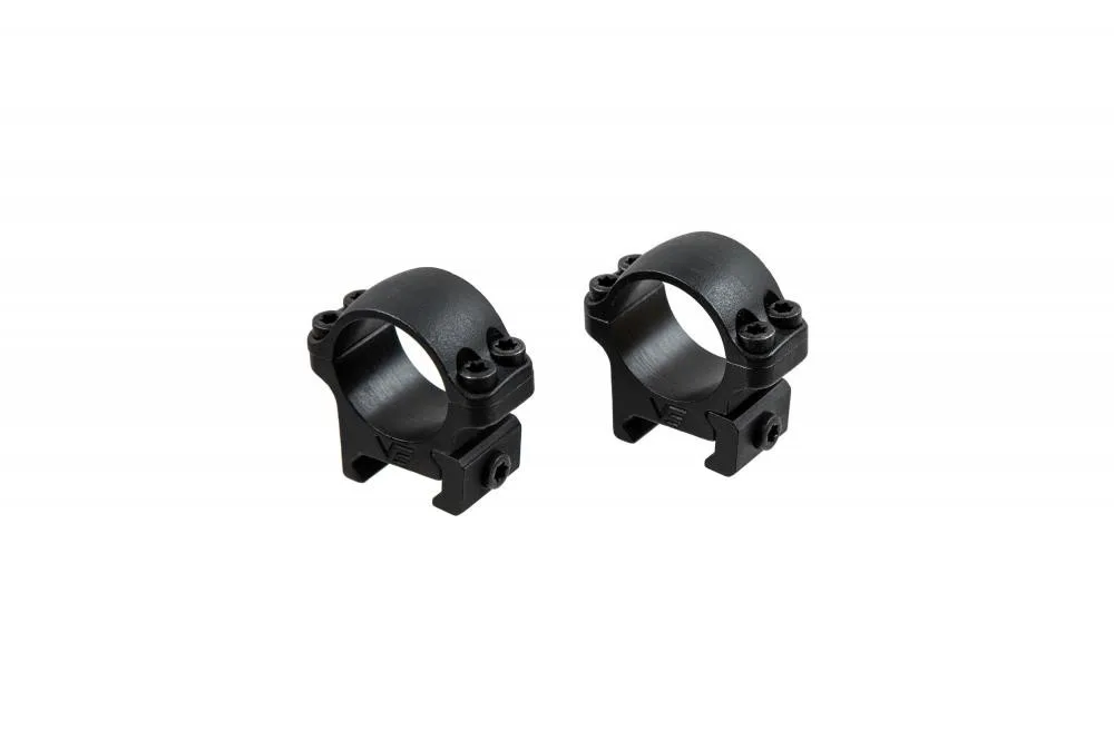 Кільця VECTOR OPTICS XASR-S01 сталеві 25.4 мм низькі на Weaver/Picatinny