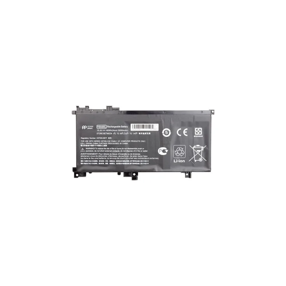 Акумулятор PowerPlant для ноутбуків HP Omen 15 AX200 (HSTNN-DB7T, TE04) 15.4V 3000mAh (NB461462)