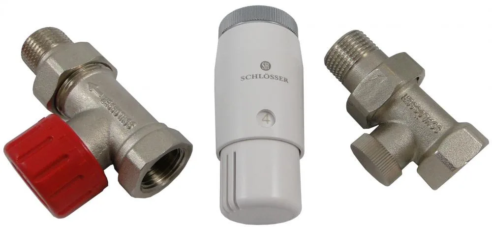 Schlosser GZ1/2 x GW1/2 з термоголовкою Mini M30x1,5 (602200032)