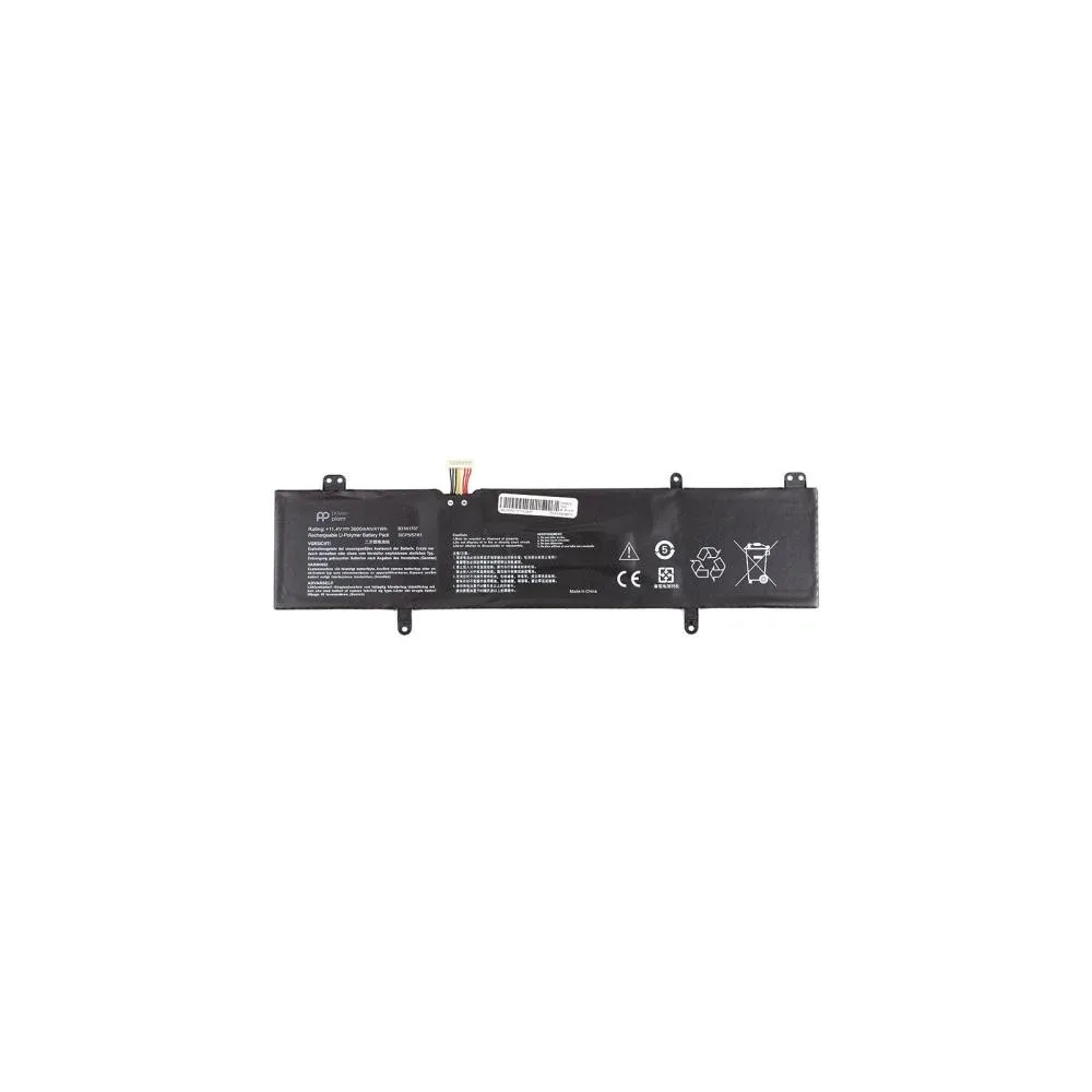 Акумулятор PowerPlant для ноутбуків ASUS VivoBook 14 X411UA (B31N1707) 11.4V 3600mAh
