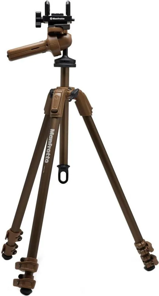 Штатив алюминиевый Manfrotto ALPHA S.H.O.T. Grip Kit для охотников, установка бинокля и ружья (MK-R02-SD)