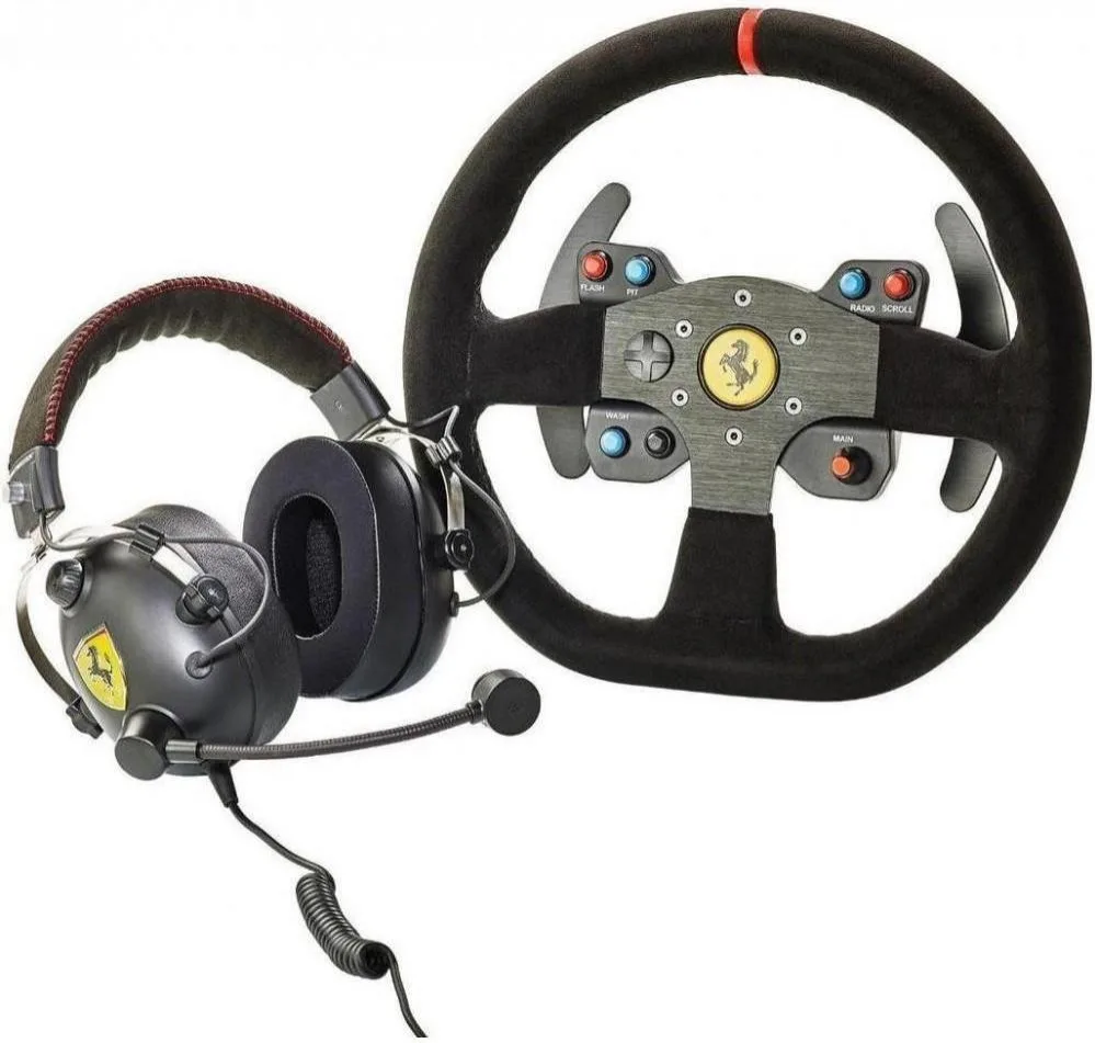 Руль Thrustmaster Race Kit Ferrari 599XX EVO Edition With Alcantara PC/PS4/PS3 (4160771)