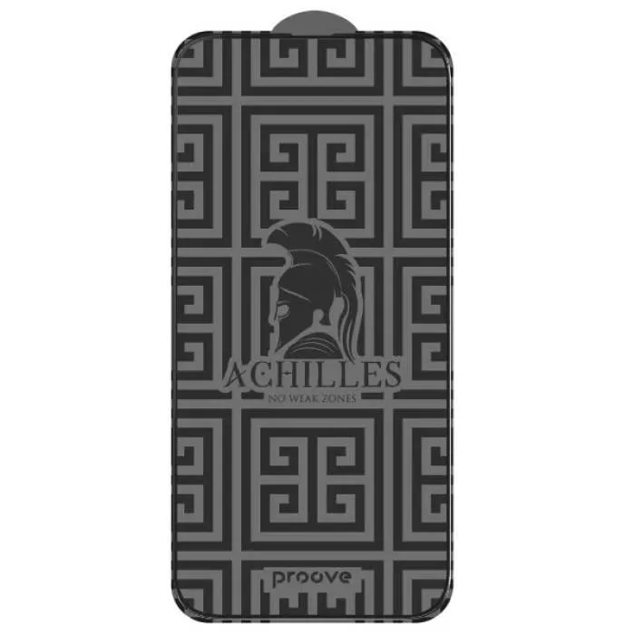 Захисне скло Proove Achilles iPhone 16 Pro Black (PGPAIP16P001)