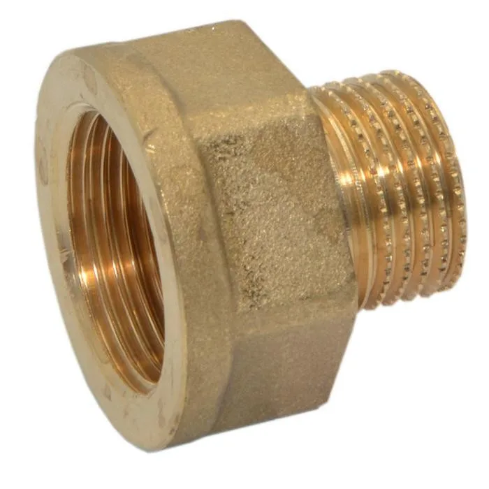 Перехідник латунний під ключ FP Pattaroni Ø1/2"M х 3/4"F ЗВ (F272R005)