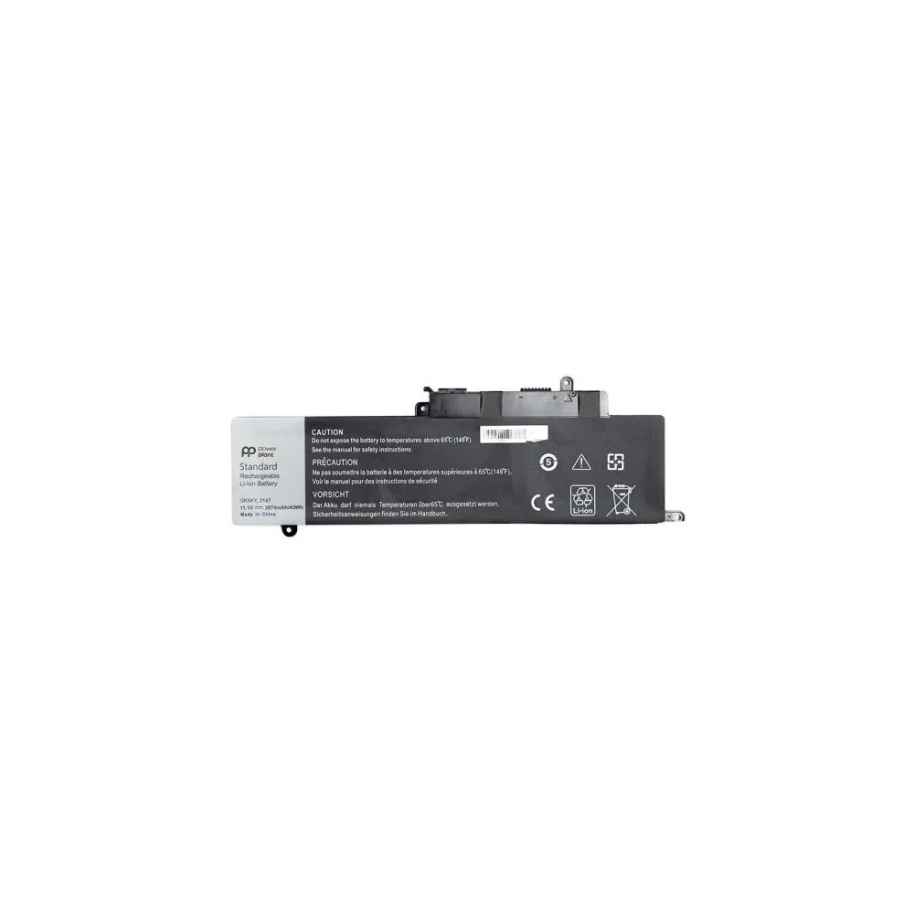 Акумулятор PowerPlant для ноутбуків DELL Inspiron 11 3000 (GK5KY) 11.1V 43Wh (NB440733)