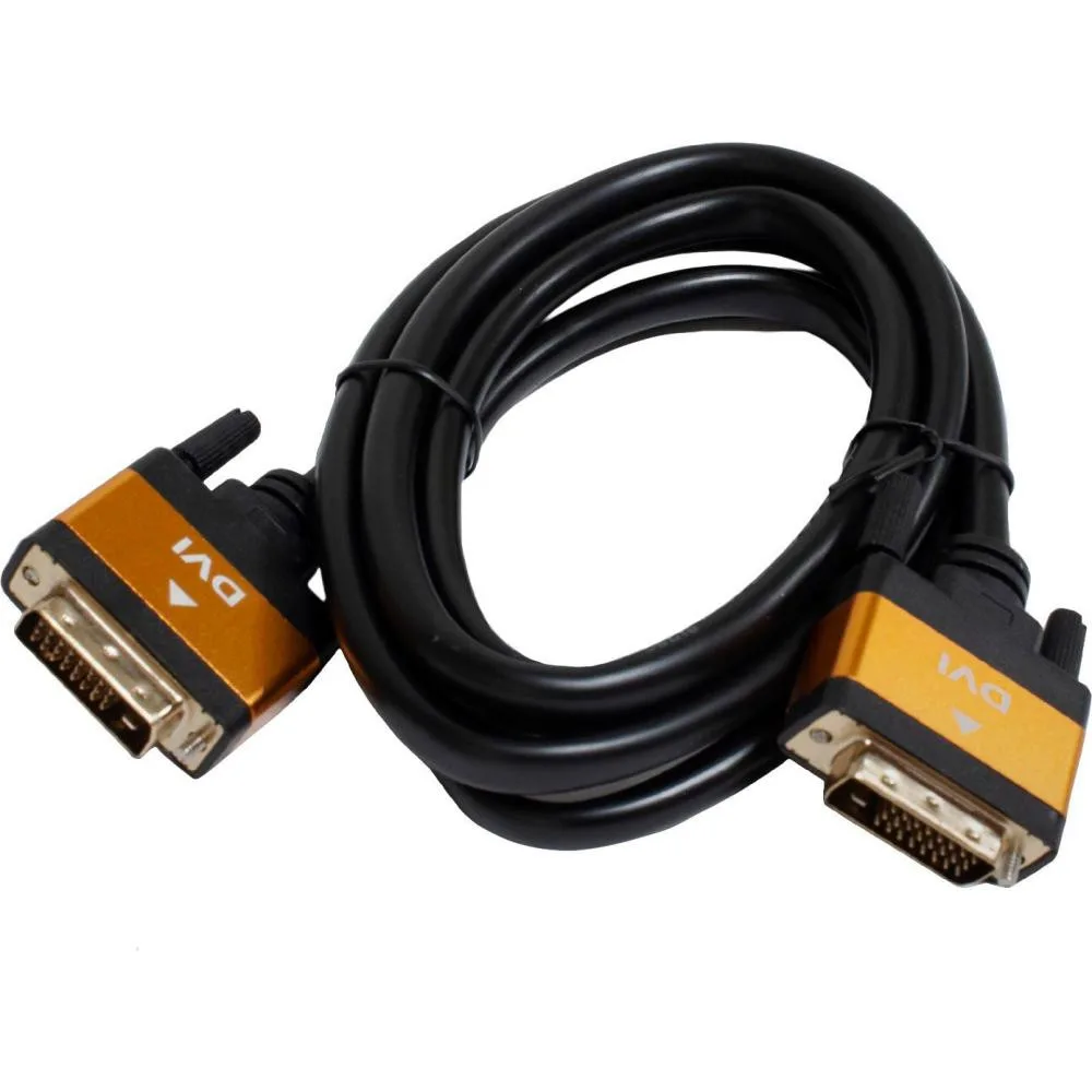 Кабель мультимедійний DVI M to DVI M 1.0m 24+1pin Patron (CAB-PN-MUL-DVI-DVI-1)