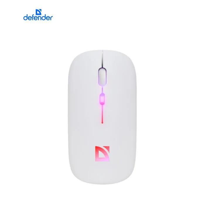 Defender Touch MM-997 Silent RGB Wireless RGB White (52998)