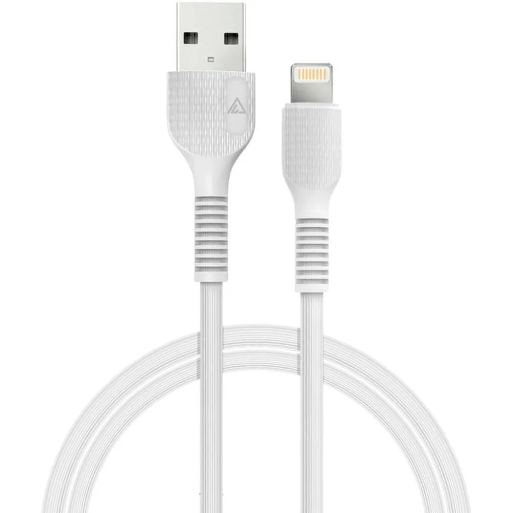 ACCLAB AL-CBCOLOR-L1WT USB-Lightning 1.2м White (1283126518225)