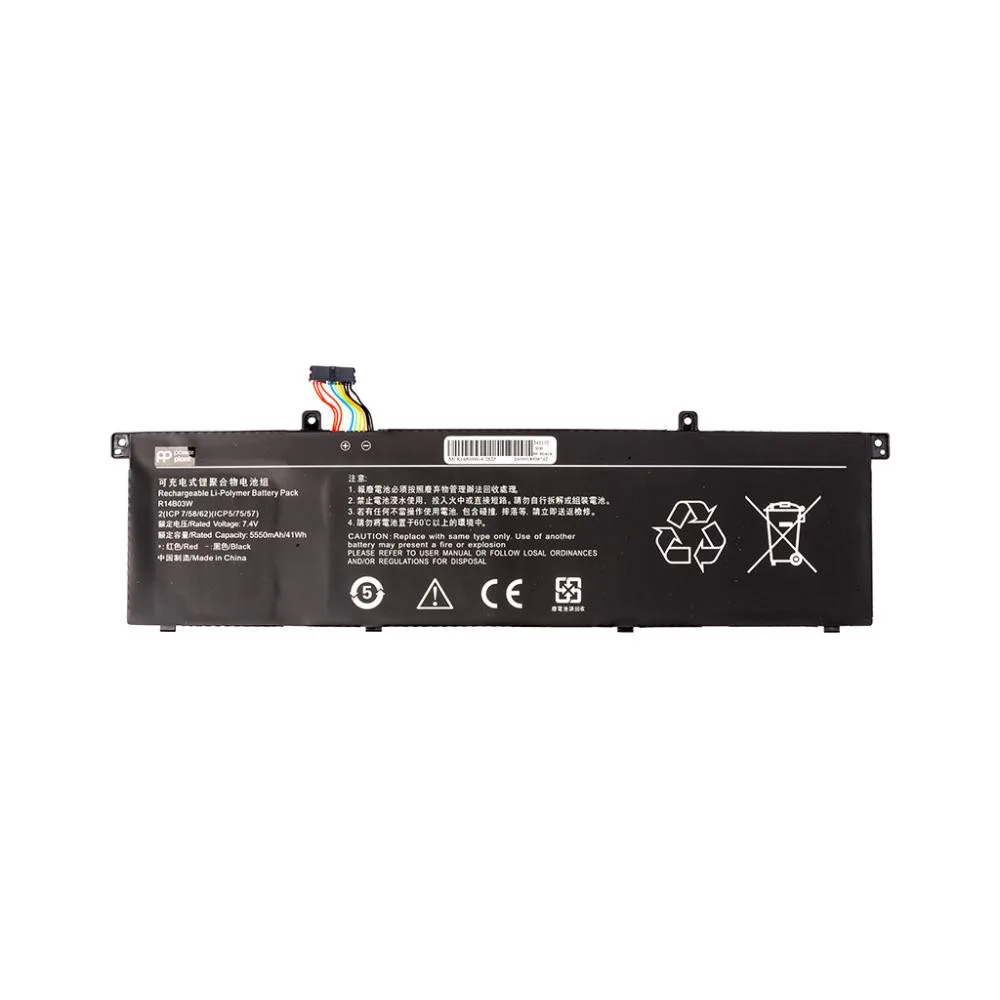 Акумулятор PowerPlant для ноутбуків Xiaomi Pro X 14 (R14B03W) 7.4V 5500mAh (NB530083)