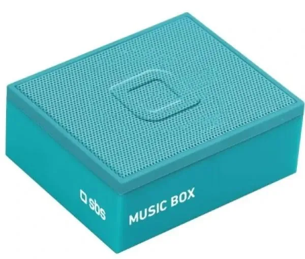 Портативна колонка SBS Music Box Blue (TTSQUARESPEAKERBTLB)